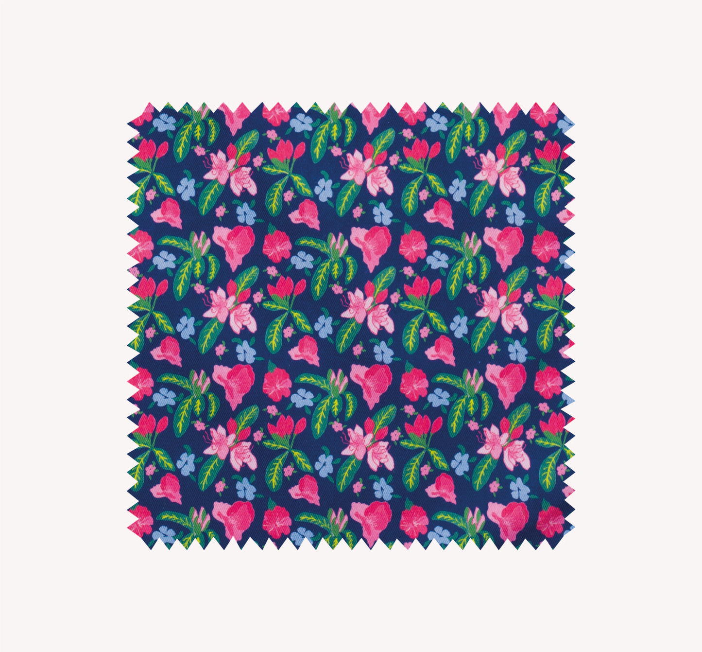 Navy Blossom Apron