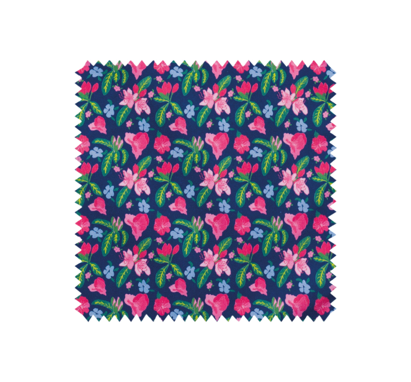 Navy Blossom Apron