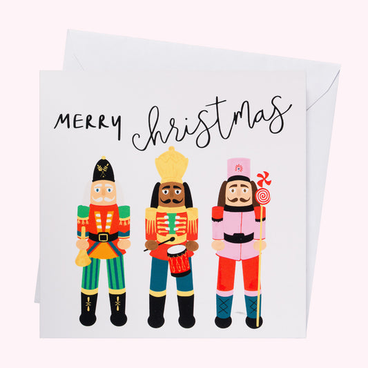 Merry Christmas Nutcracker card