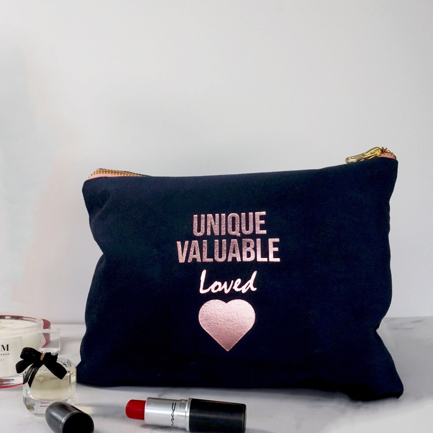 Velvet Make up bag