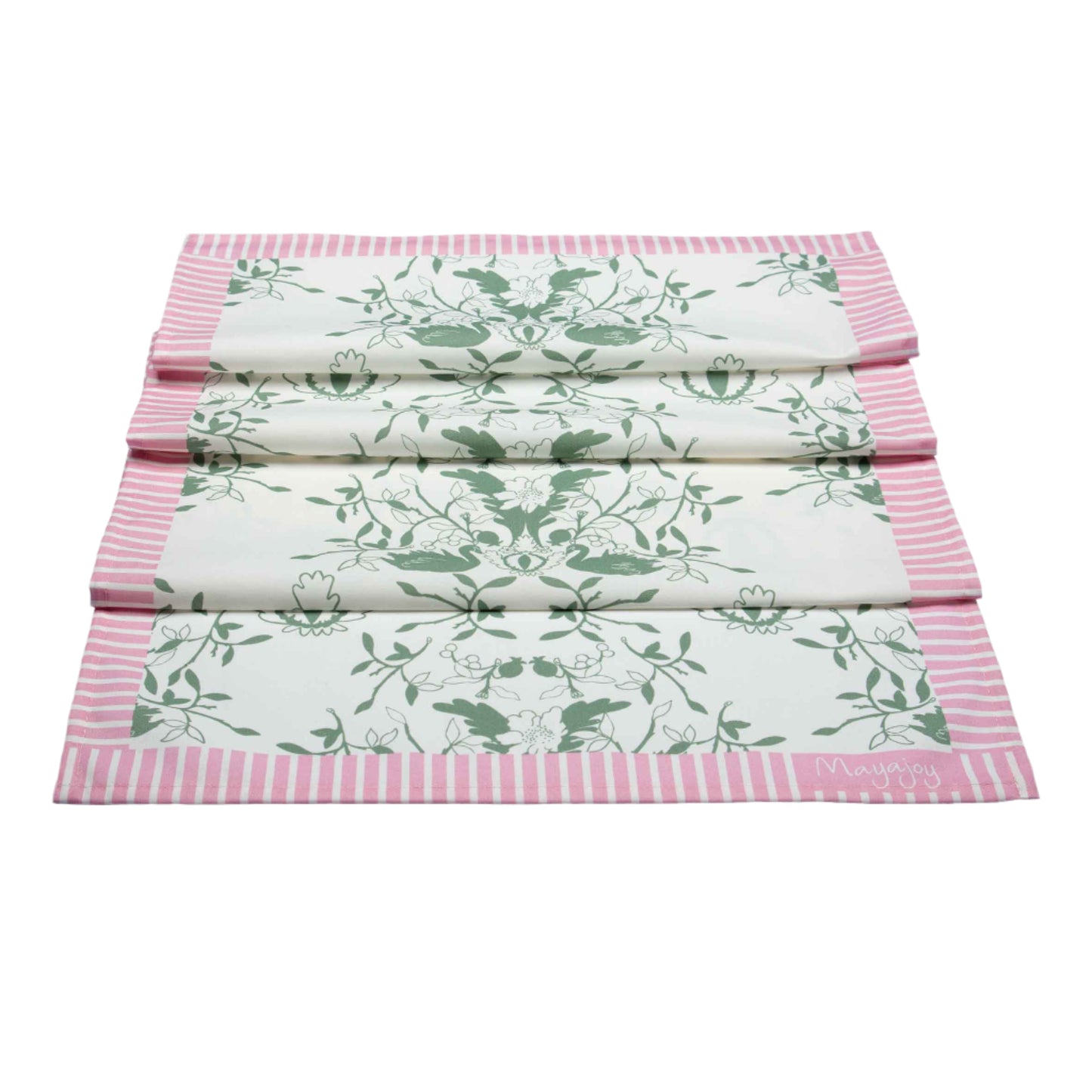 Christmas Swan Table runner