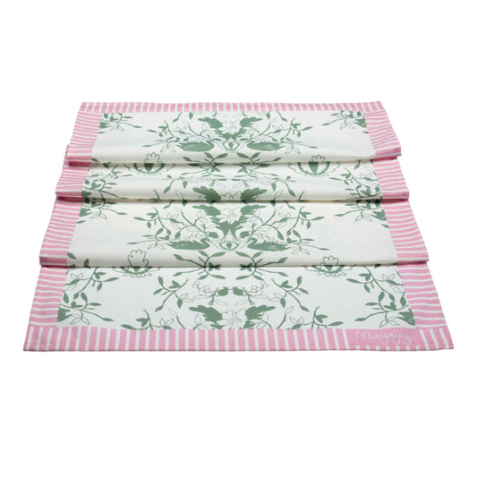 Christmas Swan Table runner