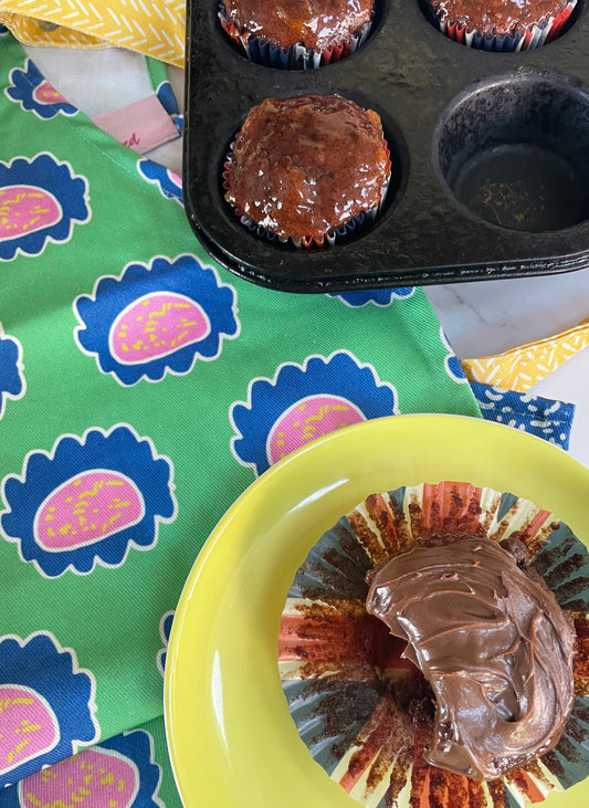 Easy Beetroot chocolate cupcakes with Gluten free option