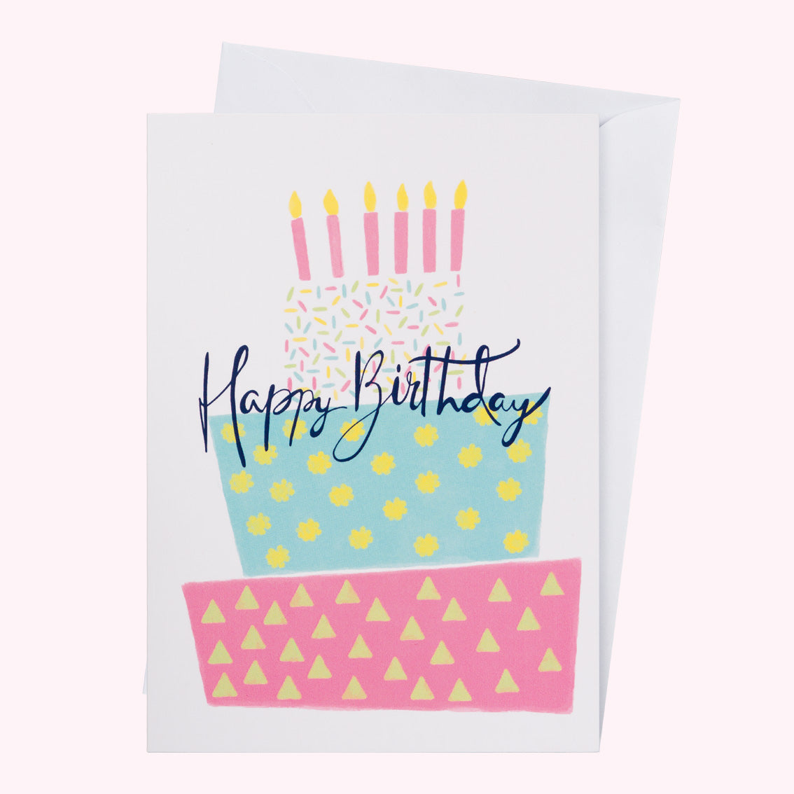 Birthday cake card