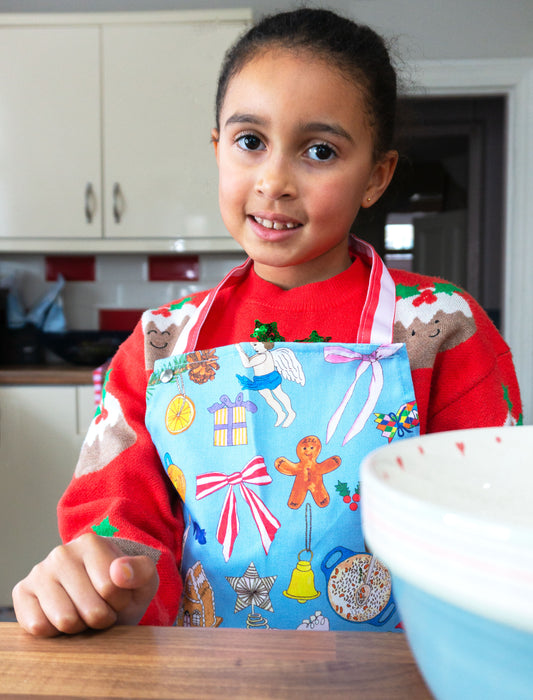 Christmas nostalgia children's apron