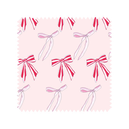 Christmas bows Tea towel