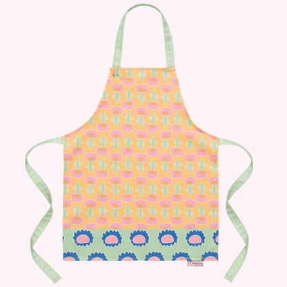 Floral sunshine children's apron