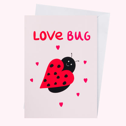 Love bug Valentine's card