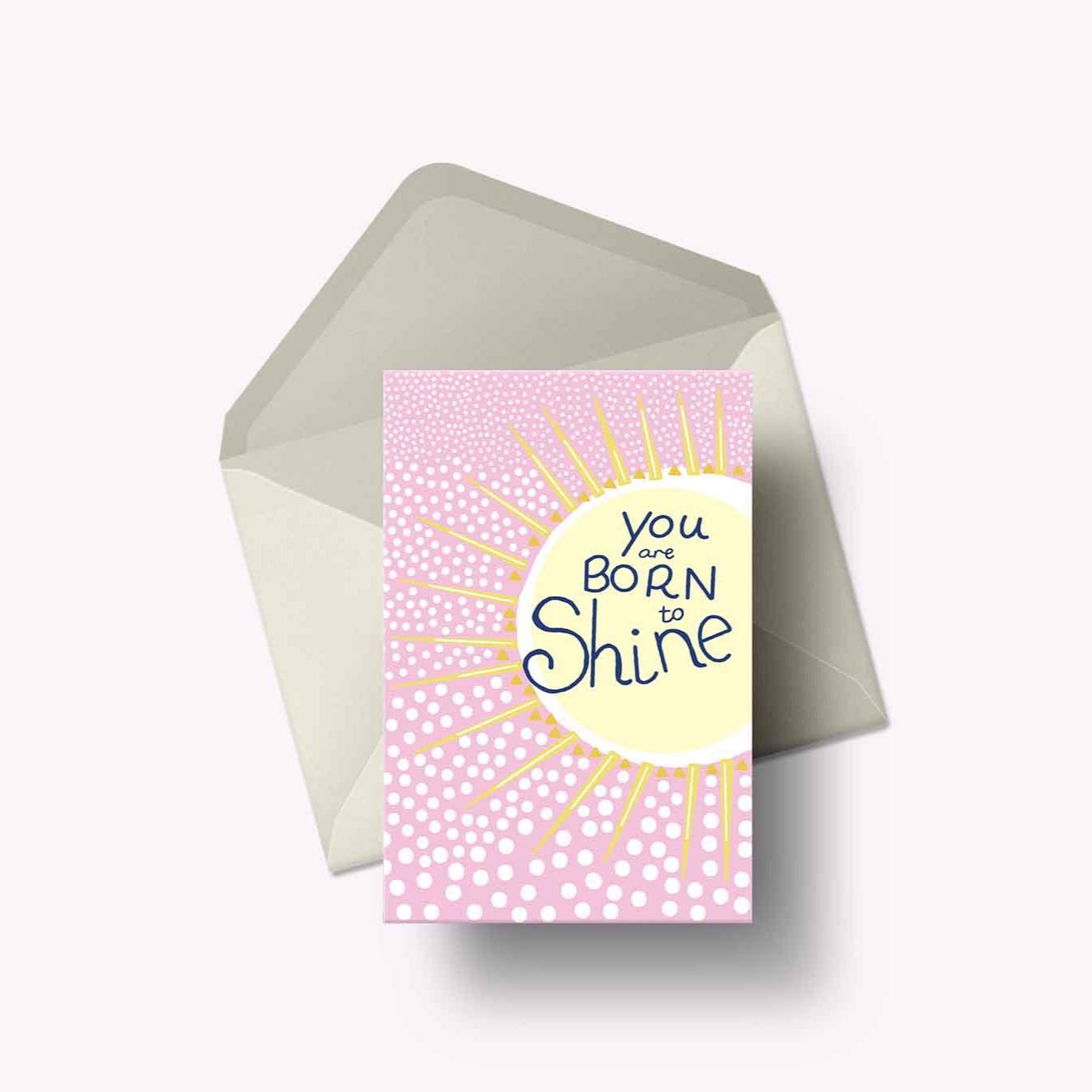 Born to Shine card