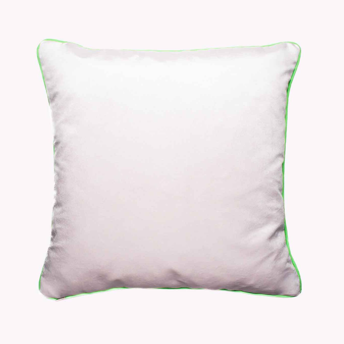 Hummingbird velvet cushion