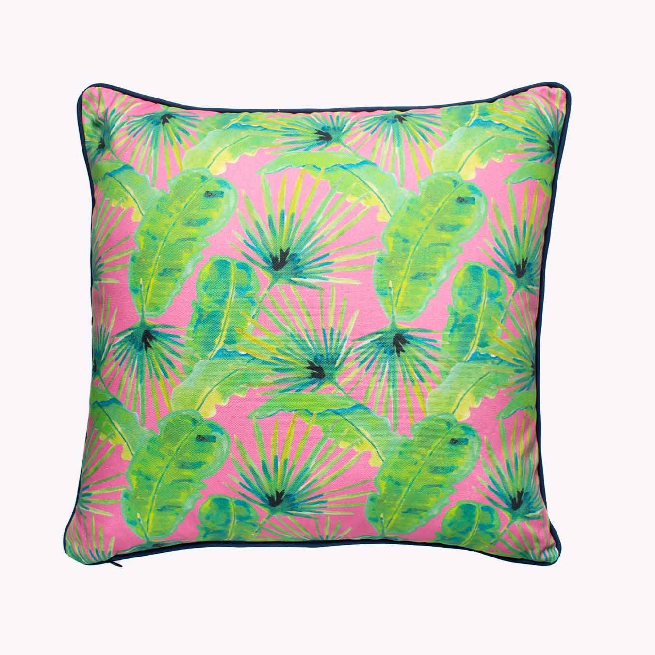 Pink Palm cushion