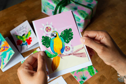 Relax birthday card