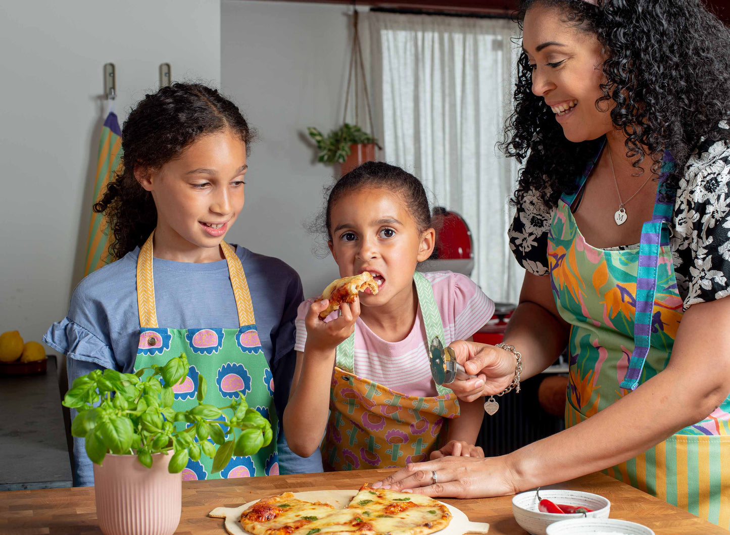 Flower Power children's apron