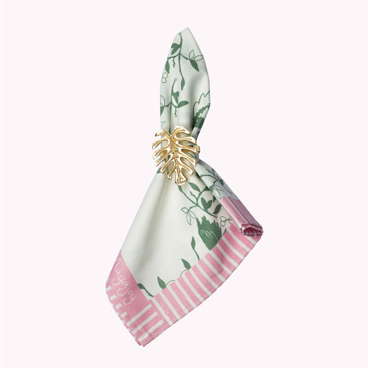 Christmas Swan cotton Napkin